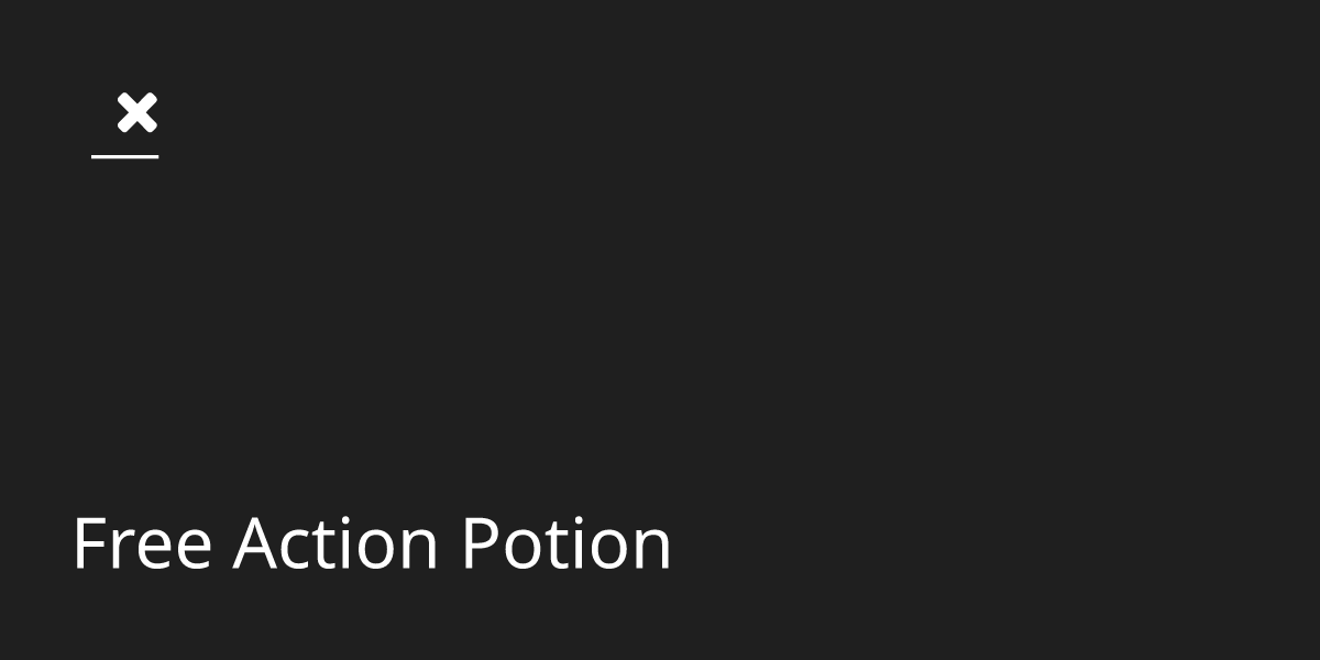 free action potion wow classic